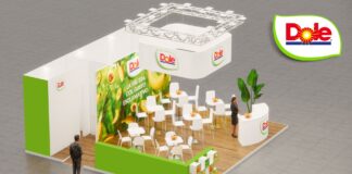 Il nuovo stand di Dole Italia a Macfrut