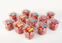 Il nuovo packaging dei Datternini Valfrutta Fresco