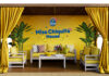 Pergolato esterno Miss Chiquita House, Milano Design Week