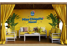 Pergolato esterno Miss Chiquita House, Milano Design Week