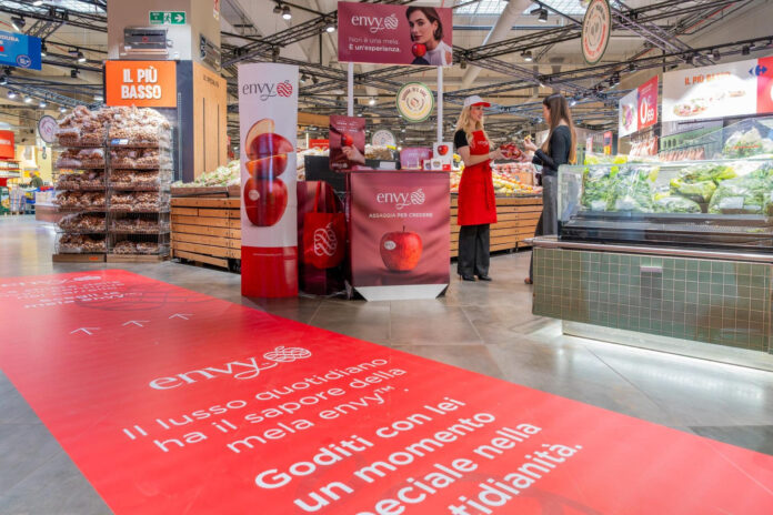 Attività in store mela envy