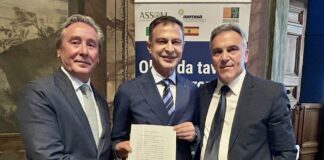 Da sx, Antonio De Mora, Kostas Zoukas, e Angelo Moreschini