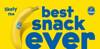 La nuova campagna segna il riposizionamento di Chiquita come brand del frutto banana snack