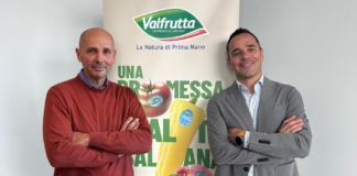 Valfruta Fresco, da sinistra il presidente Alberto Guerra e il Dg Enrico Bucchi