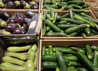 Scende il prezzo delle zucchine