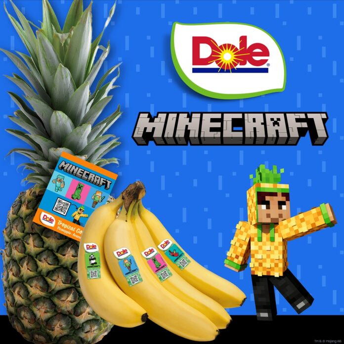 Dole_minecraft Dole punta sul gaming per conquistare le nuove generazioni