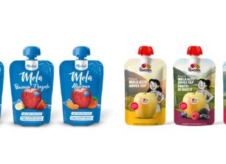 Vog Products amplia l’offerta con otto puree di mela in pouch La nuove referenze della gamma di Vog Products
