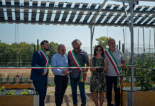 Taglio del nastro per il nuovo orto sostenibile
