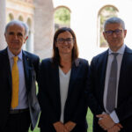 Da sinistra, Gabriele Ferri, Monica Artosi, Domenico Brisigotti (Cpr System)