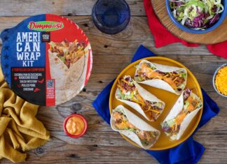 DimmidiSì porta lo street food sul palco dei grandi concerti dell’estate Dimmidisì American Wrap Kit, uno street food