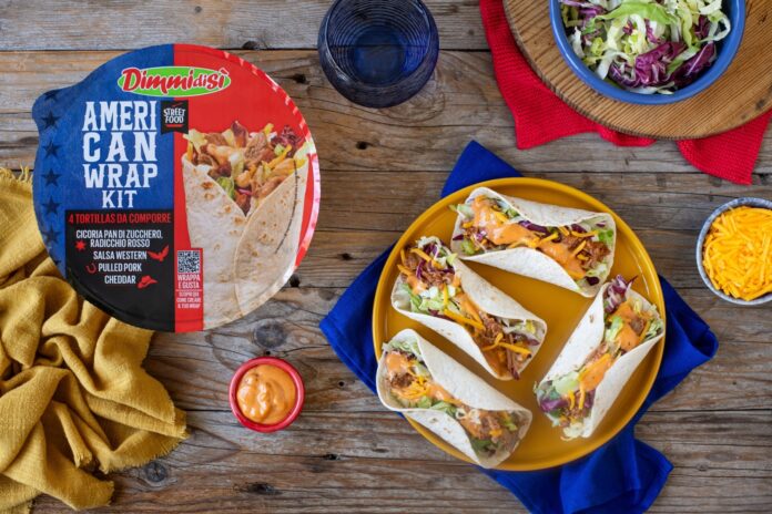 DIMMIDISI_wrap kit american Dimmidisì American Wrap Kit, uno street food
