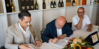 La sigla dell'accordo tra Basf Nunhems e il Conorzio Mundial del melone di Licata