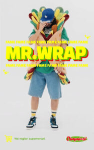 Mr Wrap, simbolo della gamma che guarda allo street food