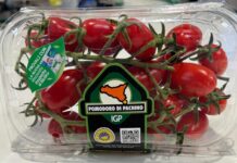 Il nuovo packaging del Pomodoro di Pachino Igp con il bollino del progetto