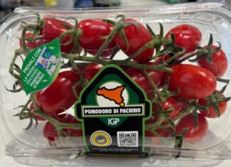 Pachino Igp e Galbani fanno squadra per valorizzare la caprese Il nuovo packaging del Pomodoro di Pachino Igp con il bollino del progetto