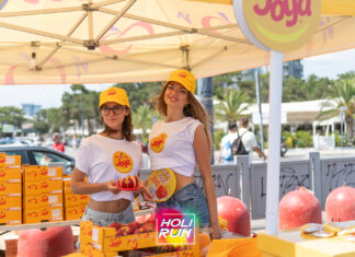 Joya porta 2.800 assaggi alla HoliRun Joya, evento HoliRund a Lignano Sabbiadoro