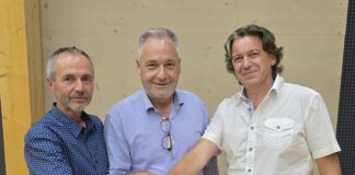 Thomas Oberhofer, Ernesto Seppi e Michele Roncador (Vip e Melinda, foto archivio Melinda)
