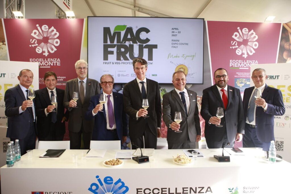 I relatori alla presentazione di Macfrut