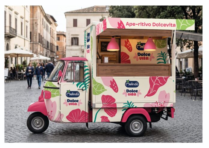 Ape-car in tour tra gli atenei milanesi per l'aperitivo con Melinda Dolcevita