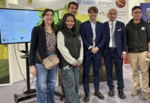 Uva da tavola italiana, la Thailandia apre le porte all’export Simona Rubbi (Cso Italy, responsabile legislazione e certificazioni), l'ispettrice thailandese, Vito Claudio Nerini (Servizio Fitosanitario Regione Puglia), Massimiliano Del Core (presidente Cut- Commissione Uva da Tavola), Giacomo Suglia (vicepresidente Fruitimprese e Presidente Apero), l'ispettore thailandese;
