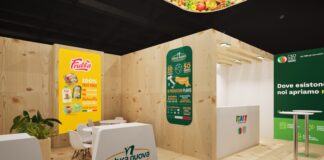 Lo stand di Natura nuova a Madrid valorizza il marchio Frullà