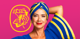 Il volto di Miss Chiquita per la campagna Airc del mese di ottobre