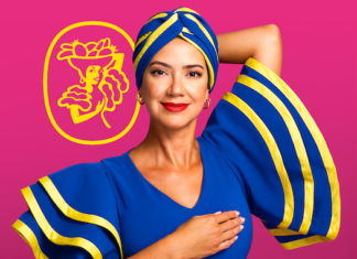 Il volto di Miss Chiquita per la campagna Airc del mese di ottobre