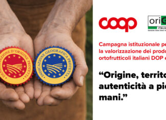 Ortofrutta Dop e Igp, Coop e Origin Italia lanciano una campagna in oltre mille punti di vendita