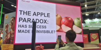 La presentazione della ricerca Pink Lady a Fruit Attraction