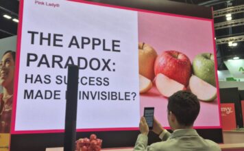 La presentazione della ricerca Pink Lady a Fruit Attraction