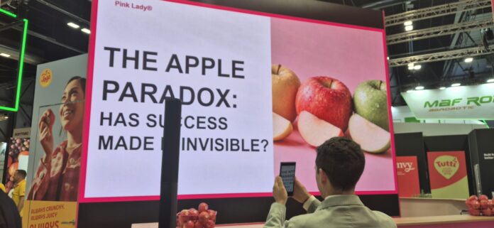 La presentazione della ricerca Pink Lady a Fruit Attraction