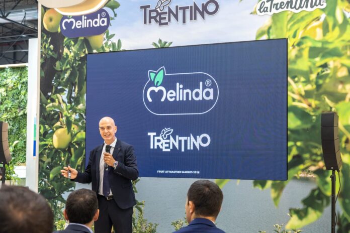 Andrea Fedrizzi, responsabile marketing di Melinda a Fruit Attraction