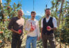 Lo stilista Marco Rambaldi, Hannes Tauber e Benjamin Laimer