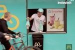 McDonald’s lancia il take-away per ciclisti e passa al fashion