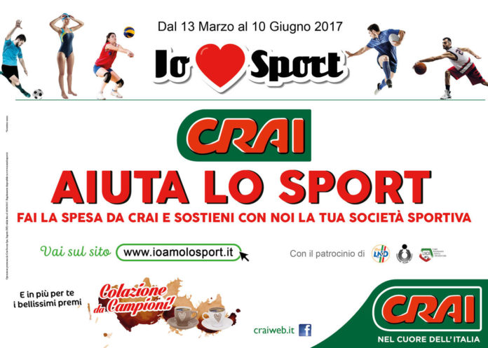 Crai - IOAMOLOSPORT - affissione camion - 210x150