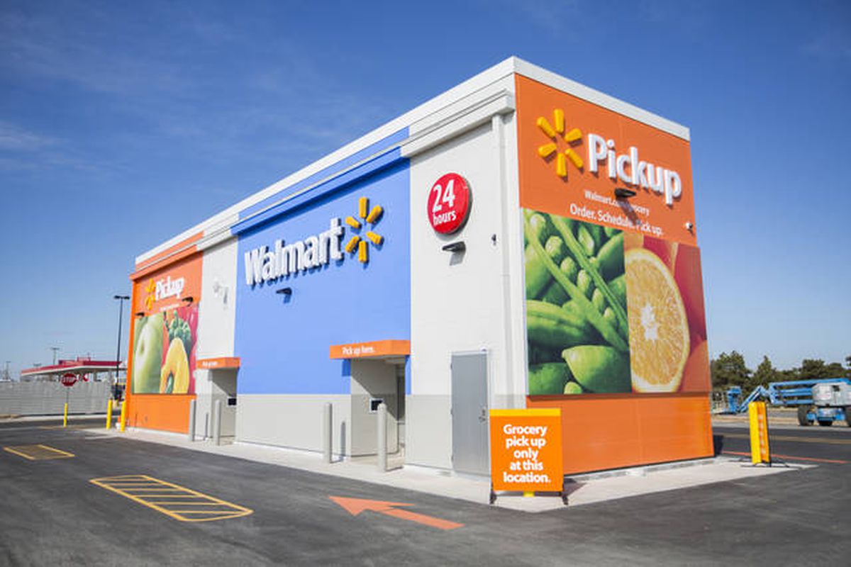 Wal_Mart Kiosk from https://www.theverge.com/2017/6/6/15742746/walmart-automated-grocery-pickup-amazonfresh