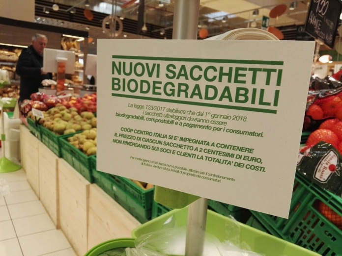 sacchetti biodegradabili