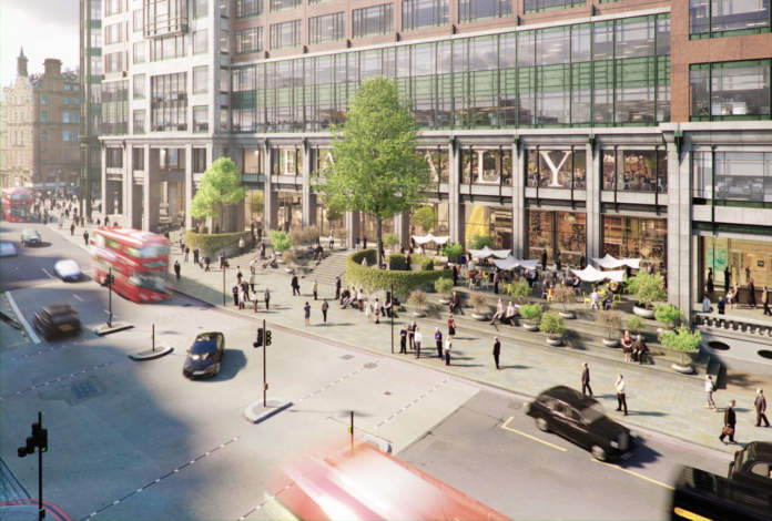 135 Bishopsgate - CGI - Eataly