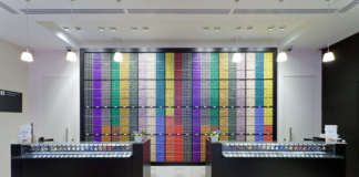 Nespresso boutique in St Petersburg, Russia