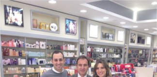 Emmanuele Del Prete con i nipoti Ivan e Ilaria Del Core