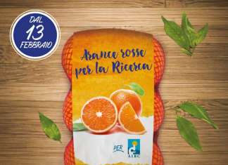 Le arance rosse Airc in 3.000 punti di vendita