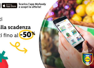 Lidl Italia amplia il servizio antispreco di Myfoody