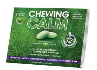 Chewing Calm, l’integratore alimentare contro l’ansia