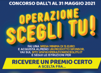 Gruppo Crai propone il concorso Operazione scegli tu!