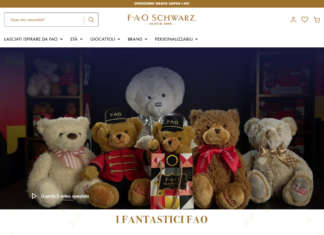 Fao Schwarz inaugura l’eCommerce italiano