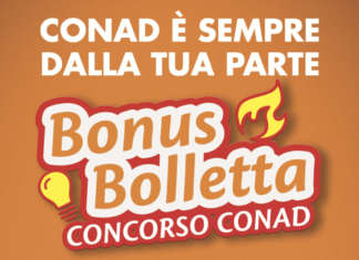 Conad Nord Ovest lancia il concorso “Bonus bolletta” Conad bonus bolletta