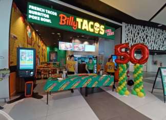 Billy Tacos apre il suo 50° locale al Maximo di Roma Laurentina