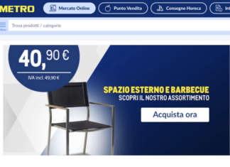 Mercato Online (METRO): 26mila clienti e fatturato 2 mln mercato online metro