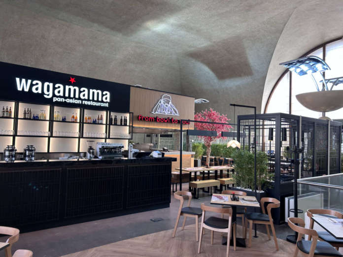 Wagamama apre il suo primo ristorante a Roma