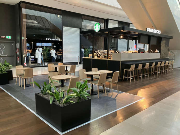 Chiosco Starbucks Gran Reno 2 Starbucks bissa nel bolognese con Shopville Gran Reno